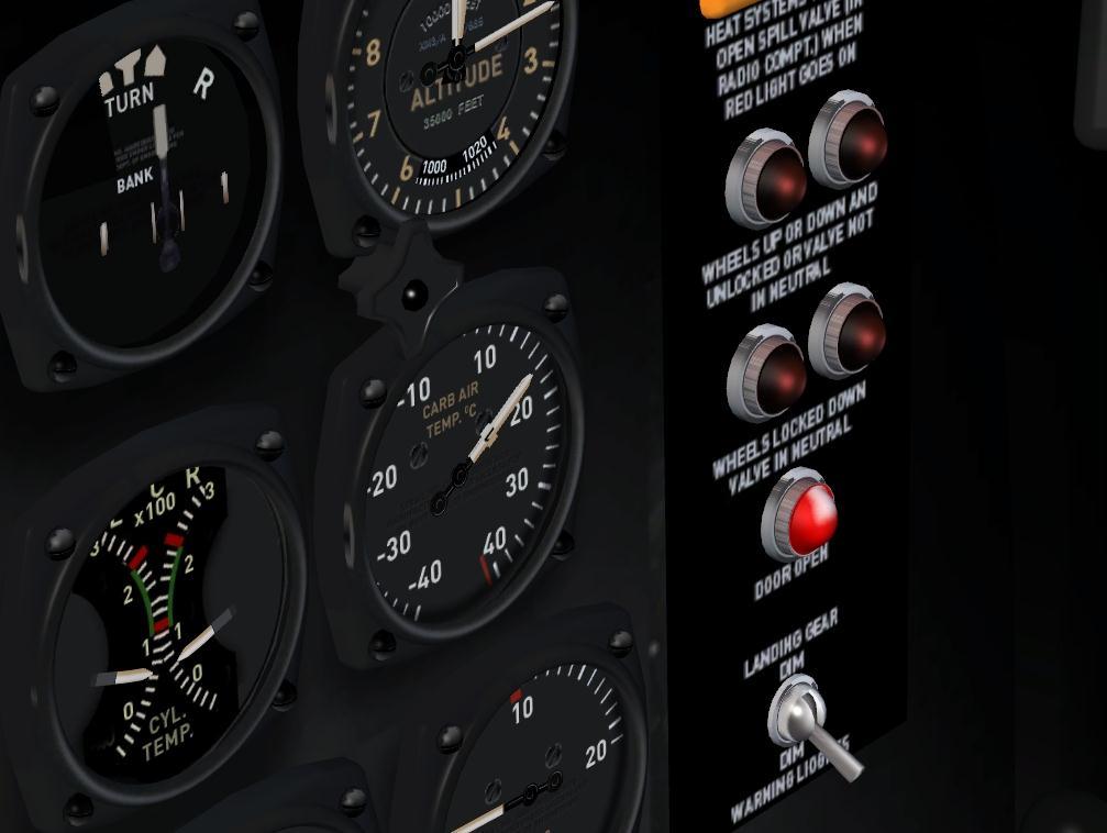 FLYING THE DC-3/C-47 For the purposes of this manual we are assuming that you will begin your flight with a cold and dark cockpit, i.e. everything off, including the battery master switch, all levers and knobs zeroed and simulation realism set to Hard.