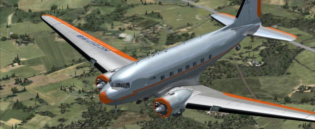 AIRCRAFT IN THIS SIMULATION Please note that the following section also includes those aircraft which are not included in this simulation but in Just Flight s DC-3 Legends of Flight Expansion Pack,