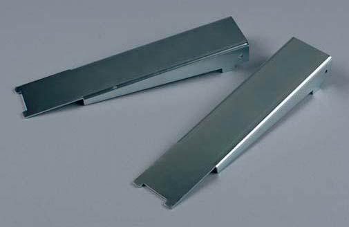 SLIDING RAILS CSPP They allow easy installation of the mounting plate. Rails can be removed after installation and kept for future use. Manufactured from 20/10 sendzimir zinc sheet steel.