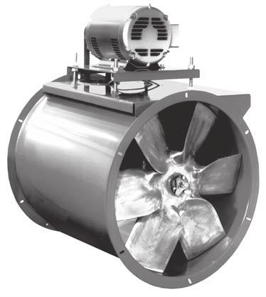 AFB-C/AFBV-C Specifications and Dimension Data Tube Axial Fan Belt Drive Loren Cook Company certifies that the AFB-C/AFBV-C shown herein are licensed to bear the AMCA Seal.