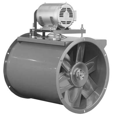 Specifications and Dimension Data AFB-H / AFBV-H Description - Fan shall be a belt drive, high temperature, fixed pitch, tube axial fan.