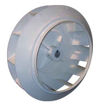 Heavy-gauge reinforced, continuously welded housing and rigid pedestal for vibration-free service. Statically and dynamically balanced rotor assembly.
