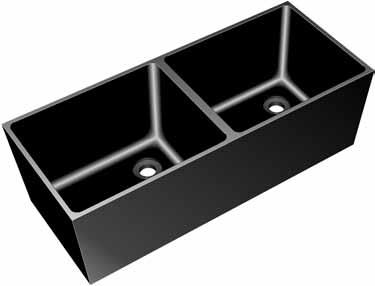 Kemresin Tub Sinks & Drain Troughs Kemresin Tub Sinks and Drain Troughs are made from a combination of modified epoxy resins, upgraded for maximum properties with carefully selected