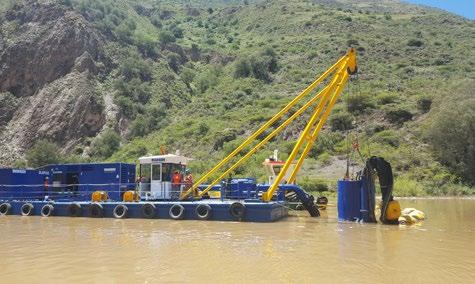 A highly efficient, wear-resistant dredge pump with a large spherical passage is at the