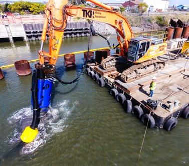 DOP250 DEEPENING A HARBOUR USING A
