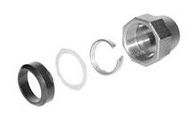 Make your selection from compression, flare, female or male style fittings for copper, iron, polyethylene, PVC and lead.