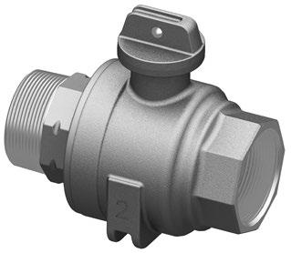 Ford Ball Valve Curb Stops Ball Valves with Iron Pipe Threads Female Iron Pipe Threads Both Ends B11-333-NL Catalog<br Valve<br Inlet<br Outlet<br Approx.