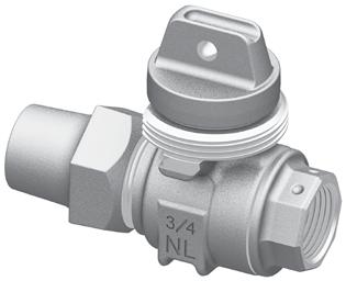 Ford Ball Valve Curb Stops Ball Valves with Iron Pipe and Flared Copper Ends Flare Copper by Female Iron Pipe Threads B21-333-NL Catalog<br Valve<br Flare<br FIP<br Approx.