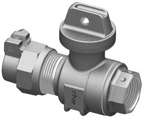 Ford Ball Valve Curb Stops Ball Valves with Pack Joints TYPES OF PIPE AND TUBING EXPLANATION OF ABBREVIATIONS AND CODES FOR COMPRESSION COUPLINGS Copper Tube - CTS - copper tubing is widely used as a