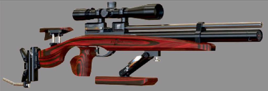 This rifle is for high precision target shooting in Field Target, Hunting Field Target and Varmint disciplines. The barrel is free-floating.