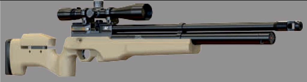 Here is one more resemblance of a sniper rifle to follow up with tactical issue. The gunstock features the pistol grip.