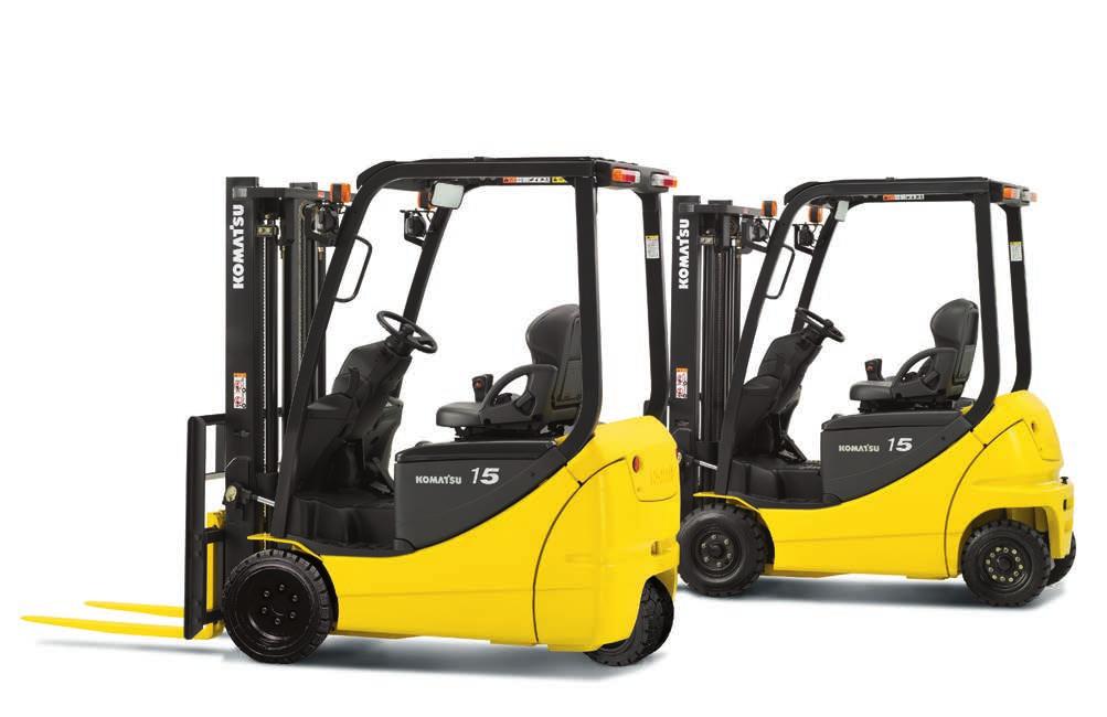 PNEUMATIC TIRE FORKLIFTS Features and
