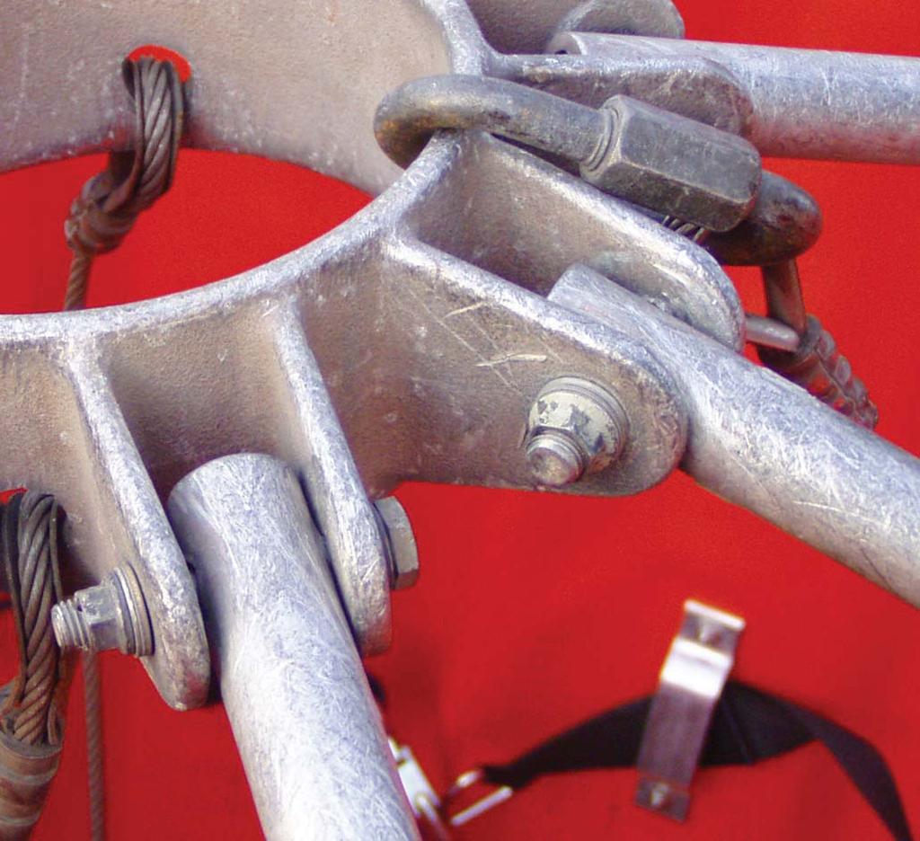 SECTION G: IDS SPOKES AND CLEVIS PINS Examine each Spoke and Clevis pin for bending.