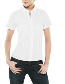 37 Note: The Ecodan logo is an optional extra embroidered on the reverse under collar. Illustration representative only. Ladies Short Sleeved Shirt PW018B Ladies short sleeved shirt.