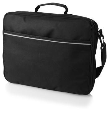 31 Unit price with added 3rd logo 33.29 20.19 13.81 Note: Minimum order 10. Illustration representative only. Laptop Bag PG024 Smart, functional case in black. Suitable for most 15.