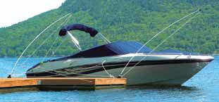 587V Deluxe Mooring Whips These specially designed, heavy duty, solid fiberglass rods pull your boat away from the dock by applying