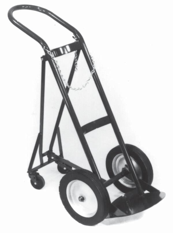 Model 611 & Model 621 cylinder hand trucks These hand trucks are specially designed to hold and easily transport heavy compressed gas cylinder by persons of moderate strength.
