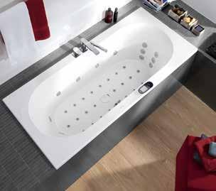 Pampered from head to toe CombiPool Entry-Level Moments of enjoyment in your own bathroom CombiPool Comfort