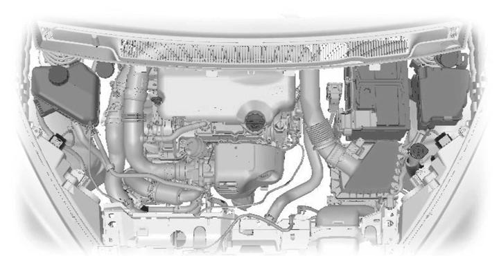 Maintenance UNDER HOOD OVERVIEW - 1.0L ECOBOOST E151694 A B C D E F G H I Engine coolant reservoir * : See Engine Coolant Check (page 124).