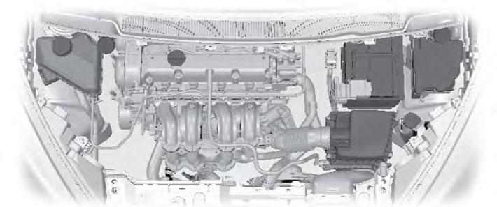 Maintenance UNDER HOOD OVERVIEW - 1.5L TIVCT E151696 A B C D E F G Engine coolant reservoir * : See Engine Coolant Check (page 124).