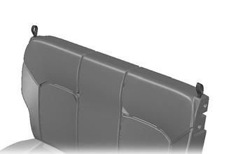 Seats WARNINGS Do not attempt to fold the rear seat cushion forward before folding the seat backrest. Type 2 Lower the head restraints. See Head Restraints (page 67).