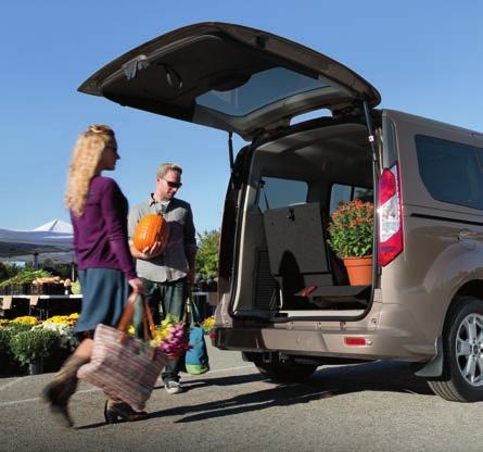 ACCESS ADVENTURE. Through the doors of Ford Transit Connect Wagon.