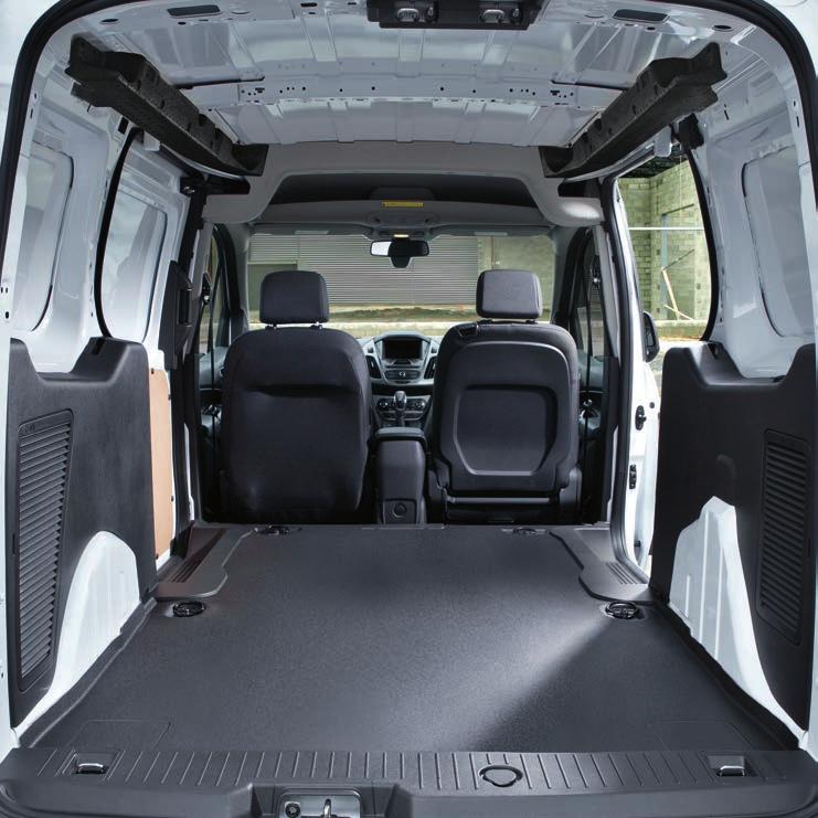 24."/33.0" max. opening (Van SWB/LWB) 49.7" max. cargo height EASILY HANDLE BIG EXPECTATIONS. 48.3" max.
