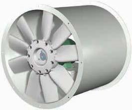 High Performance Axial Fans Greenheck s High Performance Axials, Model AX, are direct driven axials designed for inline air ventilation in commercial or industrial buildings.