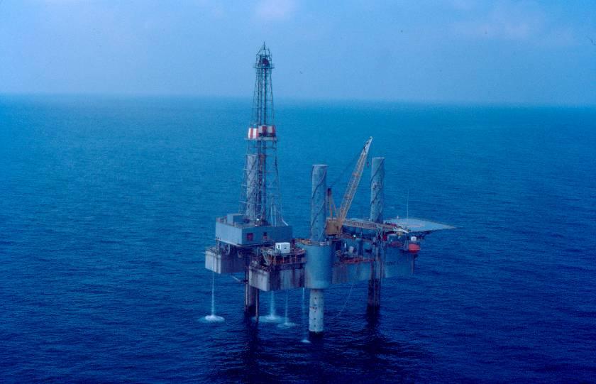 Jack-Up Drilling Rig (Texas