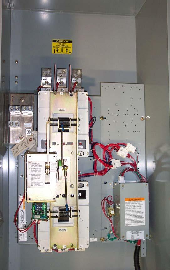 Instructional Booklet Effective: March 2014 Page 3 1.2 General Information Transfer switches are used to protect critical electrical loads against loss of power.