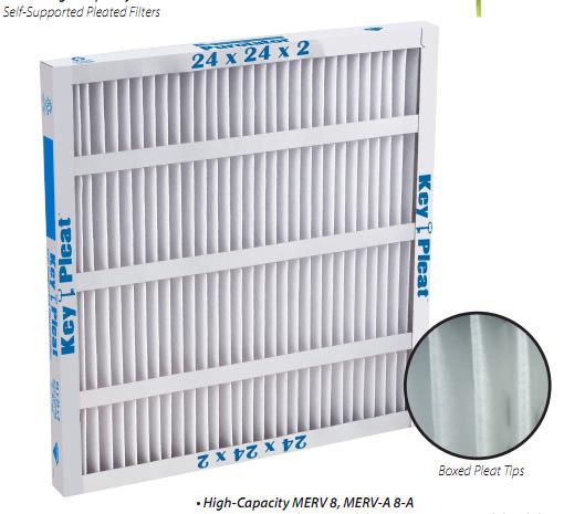 PLEATED AIR FILTERS CLARCOR CLARCOR Air Filtration Products, a CLARCOR Company, is one of the world s foremost manufacturers of air filtration products for the commercial, industrial and