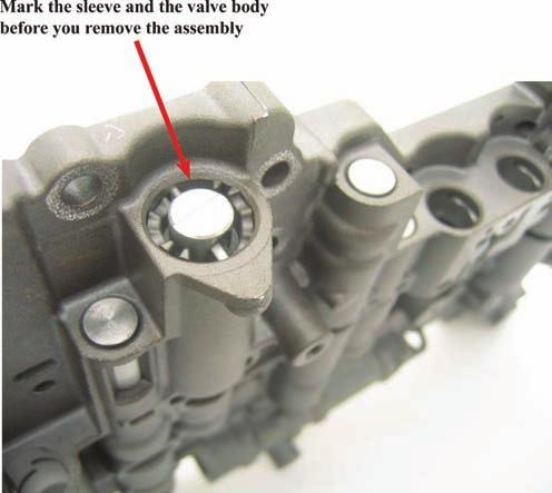 When the sensor shorts, ATF temperature sensor 2 will indicate 302ºF (150ºC). This is usually due to a faulty internal wiring harness; replacing the harness will correct the problem.