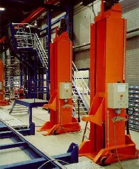 Vehicle lifting systems Lifting jack facility EUROTRAC, Kiel,