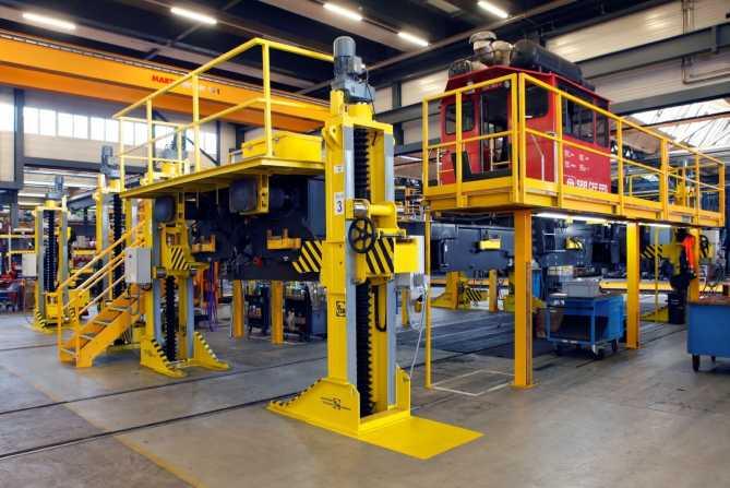 Vehicle lifting systems Lifting systems SBB AG, Bienne,