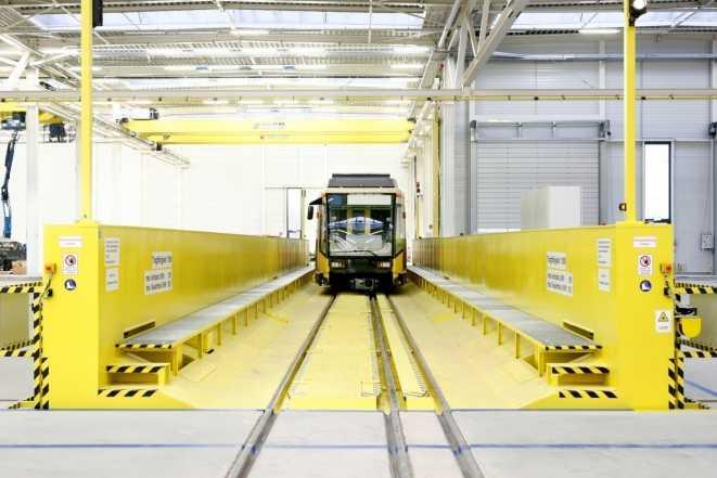Traversers Traverser, test station, Siemens Wegberg-Wildenrath, Germany 9 Capacity: 100 t