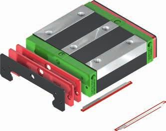 Linear guideways WE series 3.3.9.3 Tightening torques for mounting bolts Insufficient tightening of the mounting bolts compromises the function and precision of the linear guideways.