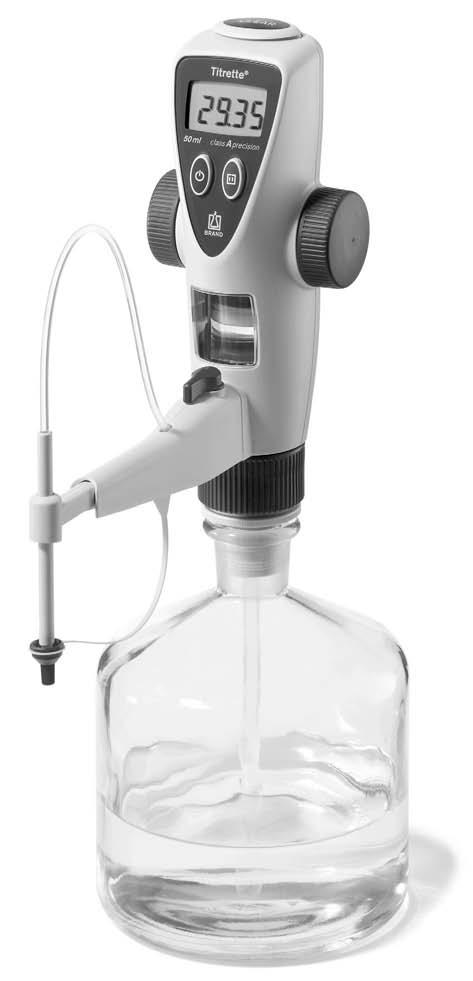 Titrette and Digital Burette (all models) Testing Instructions (SOP) May 2009 1. Introduction The standard ISO DIS 8655 describes both the design and the testing of bottle-top burette.