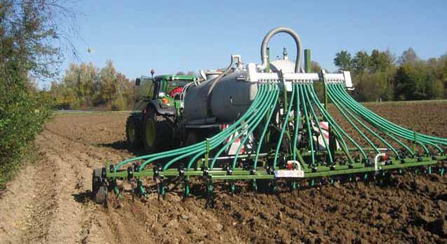 Liquid Manure Technology additional equipment from specialists of close to the ground application Upgradeable for all makes!