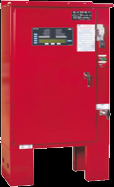 FIRE PUMP CONTROLLERS Electric motors and diesel unit are furnished with a manual or combined manual and automatic controller.