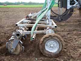 stubble field, Fields with green manure Hydraulically