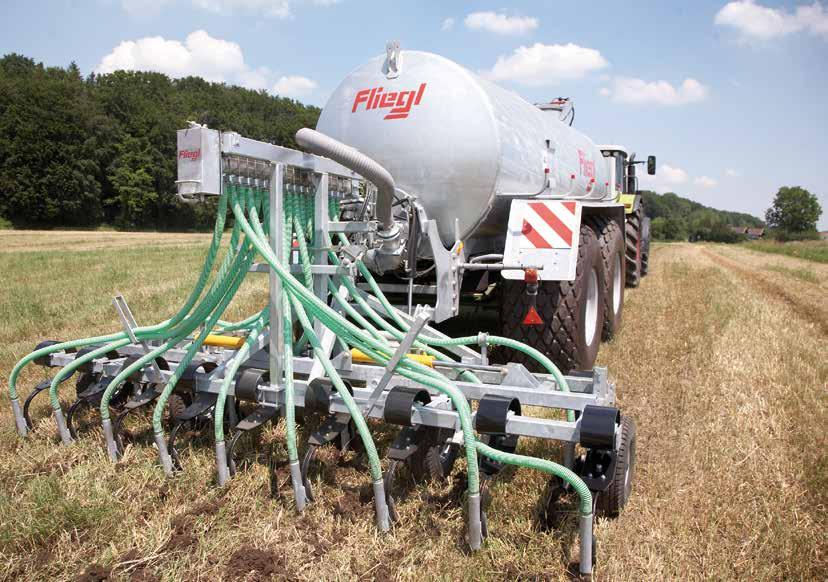 Liquid Manure Cultivator Flexible and can be