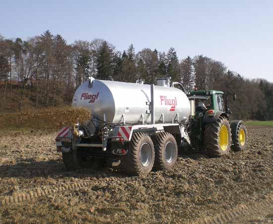 spreading system, Fliegl optimizes exiting