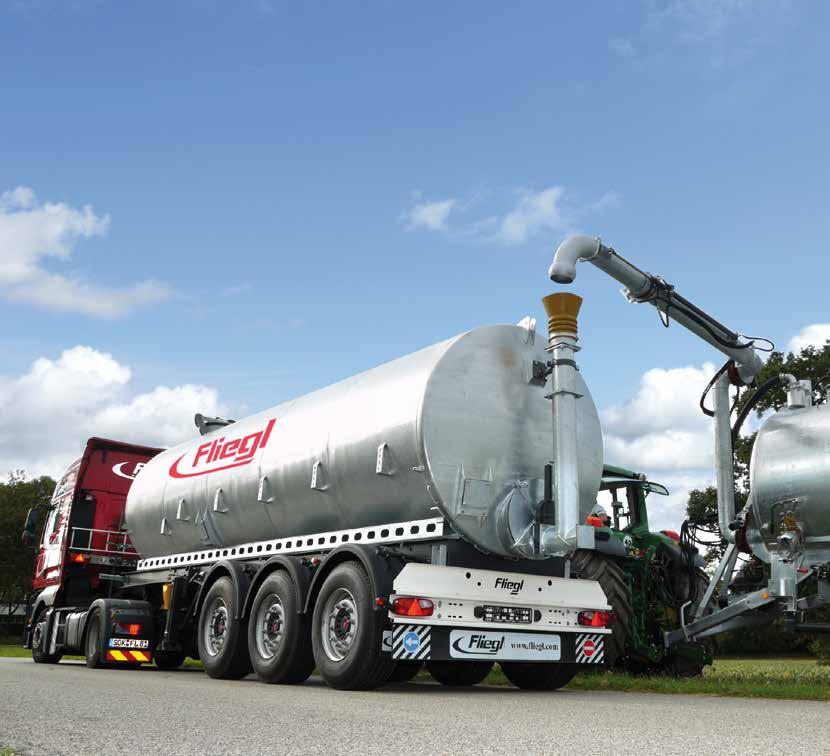 Tankers in all variations and sizes Fliegl tankers,