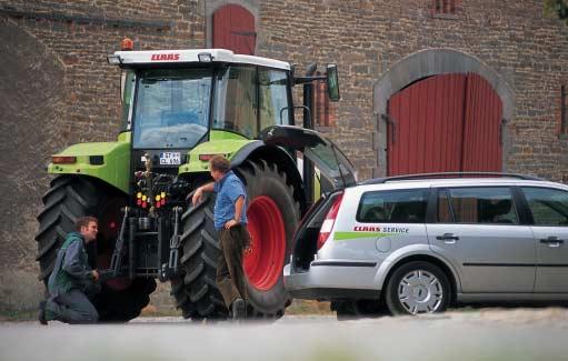 accessible, high-quality and fast. This applies to harvesting equipment and naturally also to CLAAS tractors.