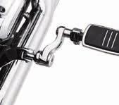 FOOTPEG MOUNTING HARDWARE KIT CHROME Polished and chrome-plated hex head bolts replace the Original Equipment footpeg mounting hardware for a truly finished look.