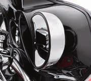588 CONTROLS Mirrors A. FAIRING MOUNT MIRRORS BLACK Fairing Mount Mirrors offer a truly innovative look from the traditional handlebar-mounted mirrors.
