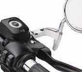 H. TAPERED MIRRORS BLACK H. TAPERED MIRRORS CHROME CONTROLS 593 Mirrors H. TAPERED MIRRORS* Update your Harley motorcycle with the latest style in mirrors.