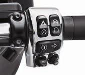 CONTROLS 595 Hand Controls B. SWITCH HOUSING KIT CHROME (71500185 SHOWN) B. SWITCH HOUSING KIT CHROME Convert your handlebar switch housings from black to brilliant chrome.