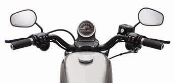 612 CONTROLS Handlebars NEW A. IRON 883 HANDLEBAR SATIN BLACK Add an edgy touch to your Sportster model.
