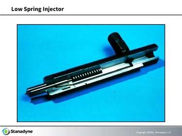 All Pump Types Page 5 13. Low Spring Injector Understand the construction of the low spring hole type injector.